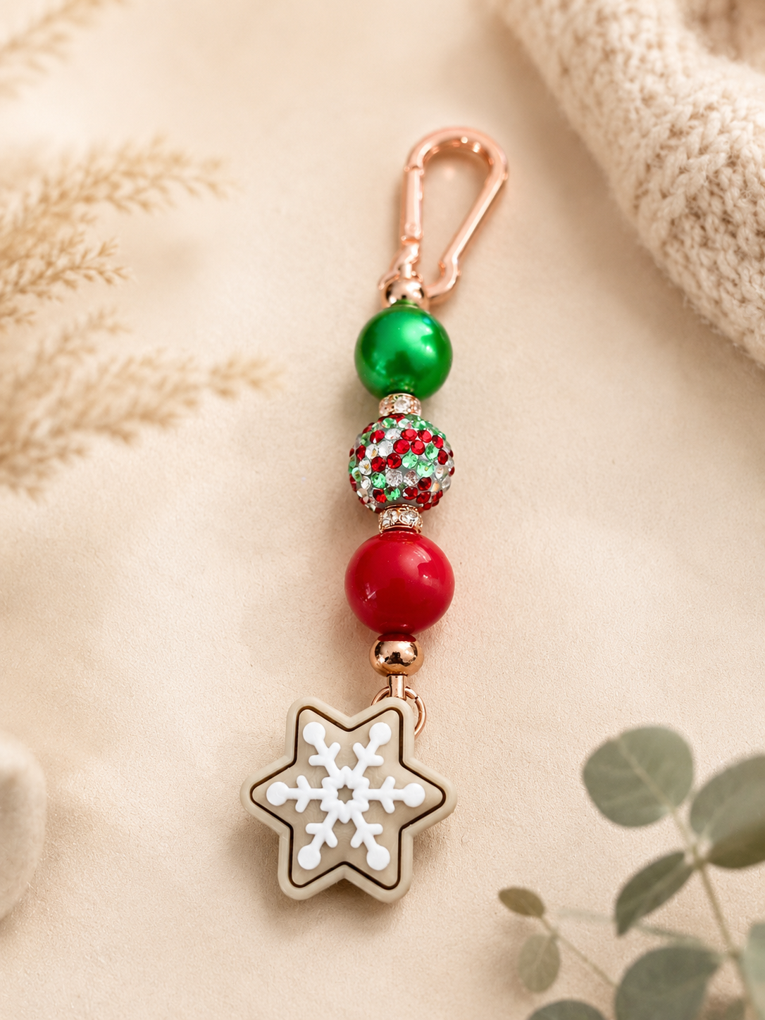 ✨ Handmade Keychain with Clicker – individual, high-quality & stress-relieving