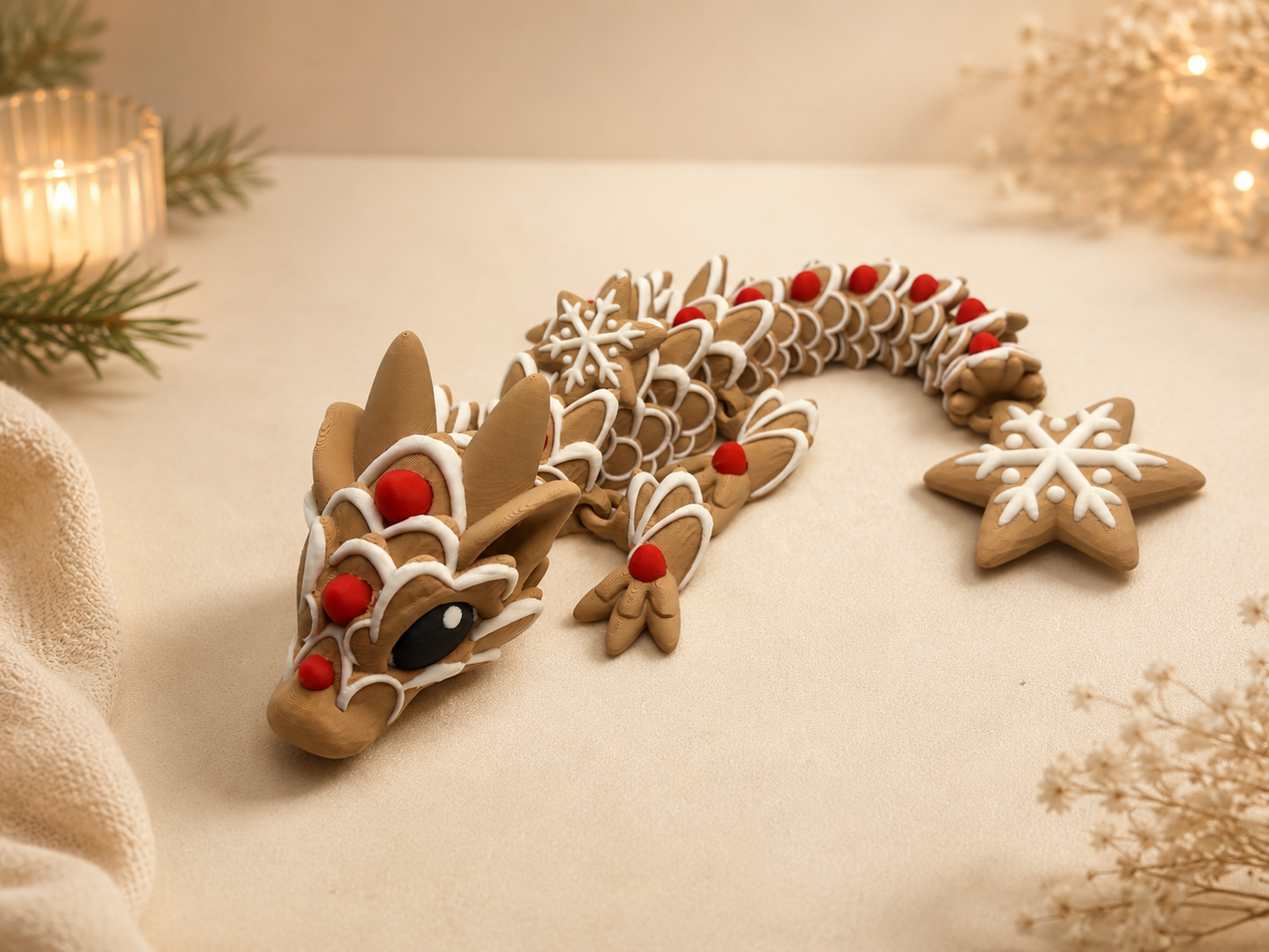 ⭐ Baby Gingerbread Dragon