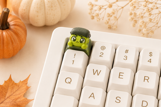 🎃 Spooky Halloween Keycaps 👻 4er Set