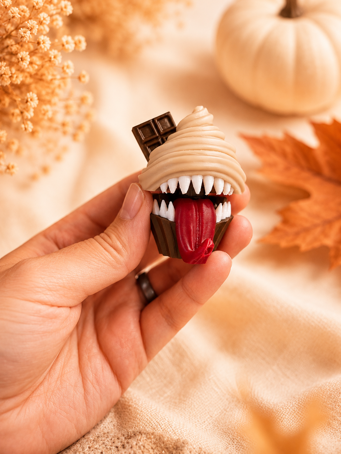 🧁 Mimic Cupcake Klicker – gruselig süß für Halloween