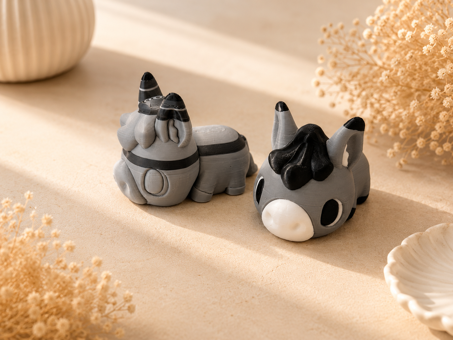 🫏 Kleine Flexi-Esel – bewegliche 3D-Druck-Figuren