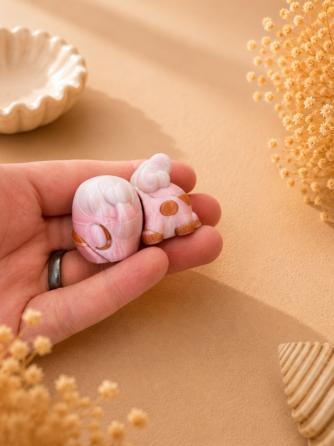 🐮 Süße Flexi-Kühe – bewegliche 3D-Druck Kühe zum Sammeln & Verschenken