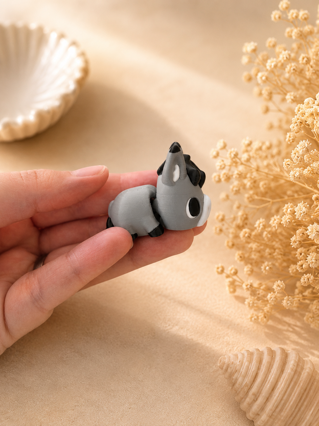 🫏 Kleine Flexi-Esel – bewegliche 3D-Druck-Figuren