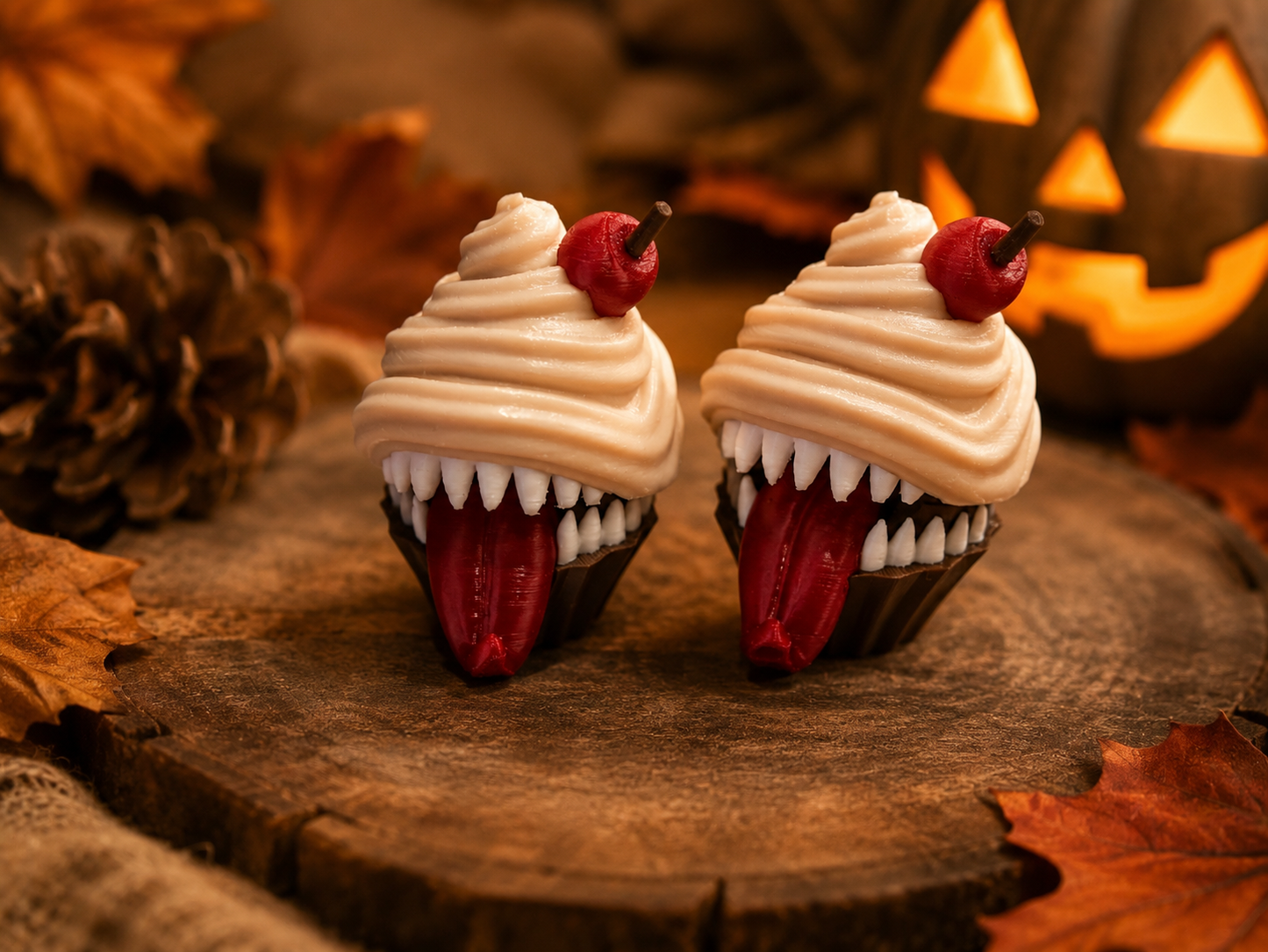 🧁 Mimic Cupcake Klicker – gruselig süß für Halloween