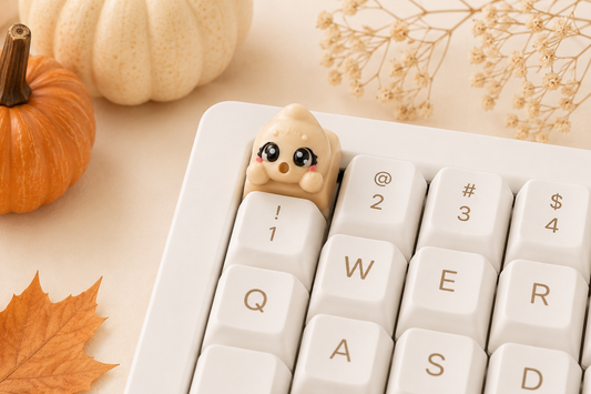 🎃 Spooky Halloween Keycaps 👻 4er Set