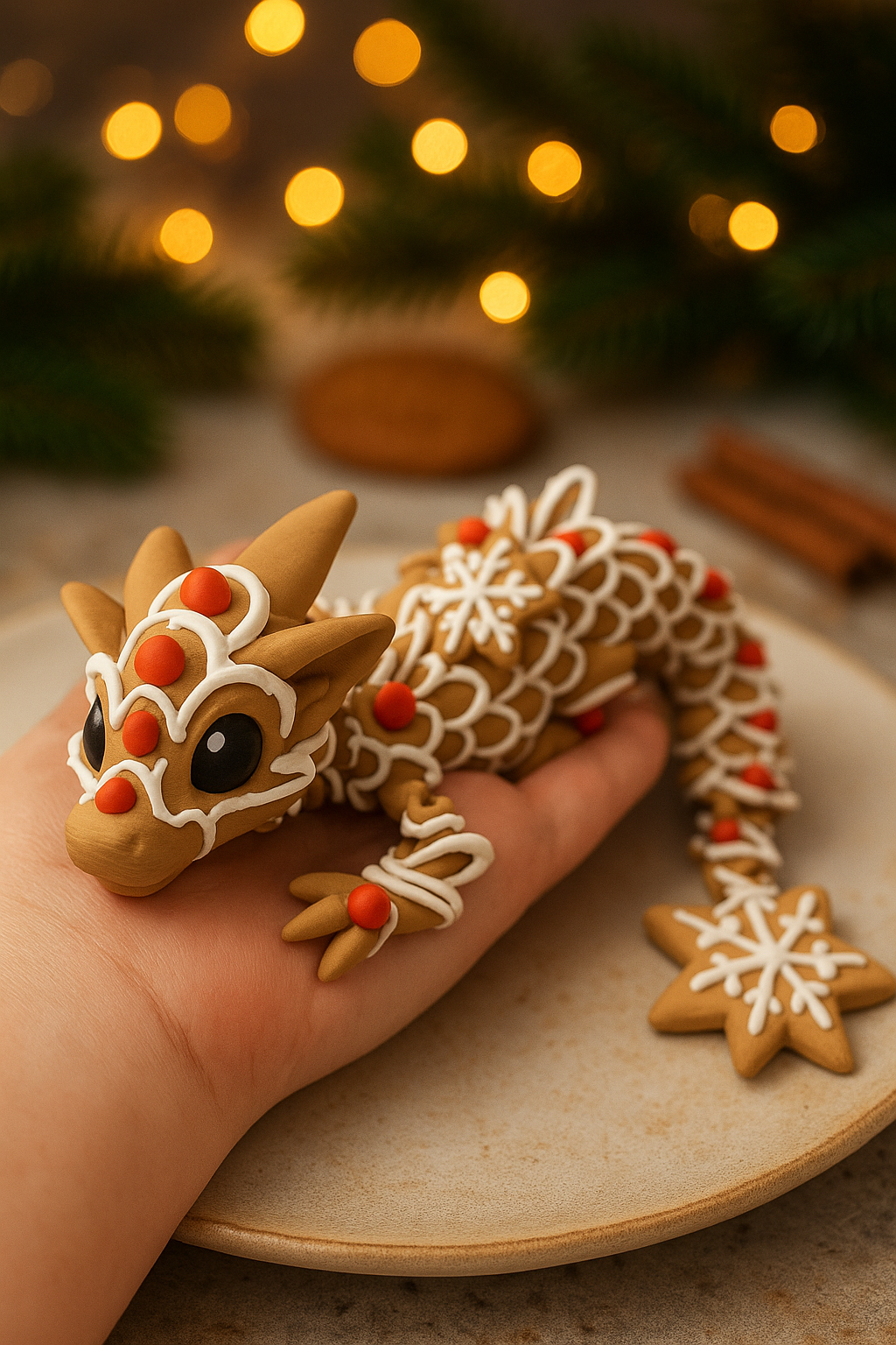 ⭐ Baby Gingerbread Dragon