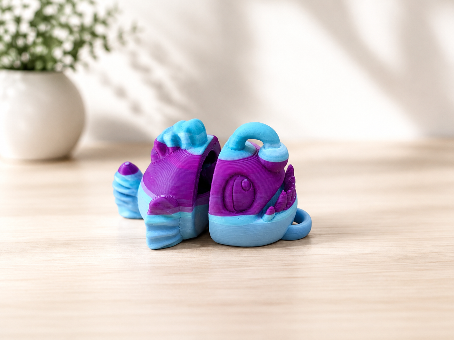 Anglerfisch – bewegliche 3D-gedruckte Meeresfigur