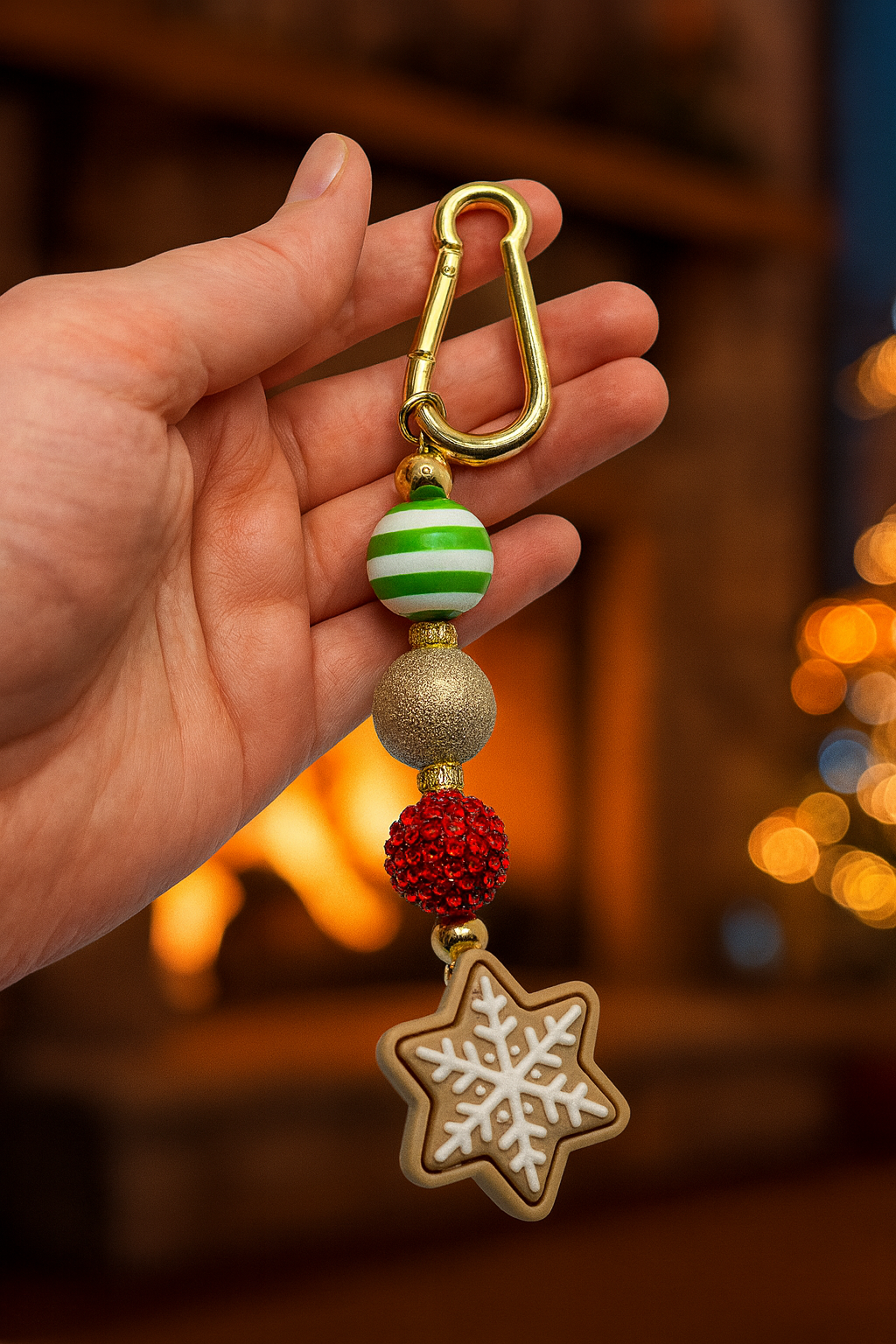 ✨ Handmade Keychain with Clicker – individual, high-quality & stress-relieving
