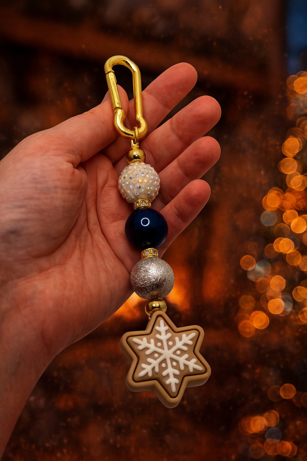 ✨ Handmade Keychain with Clicker – individual, high-quality & stress-relieving