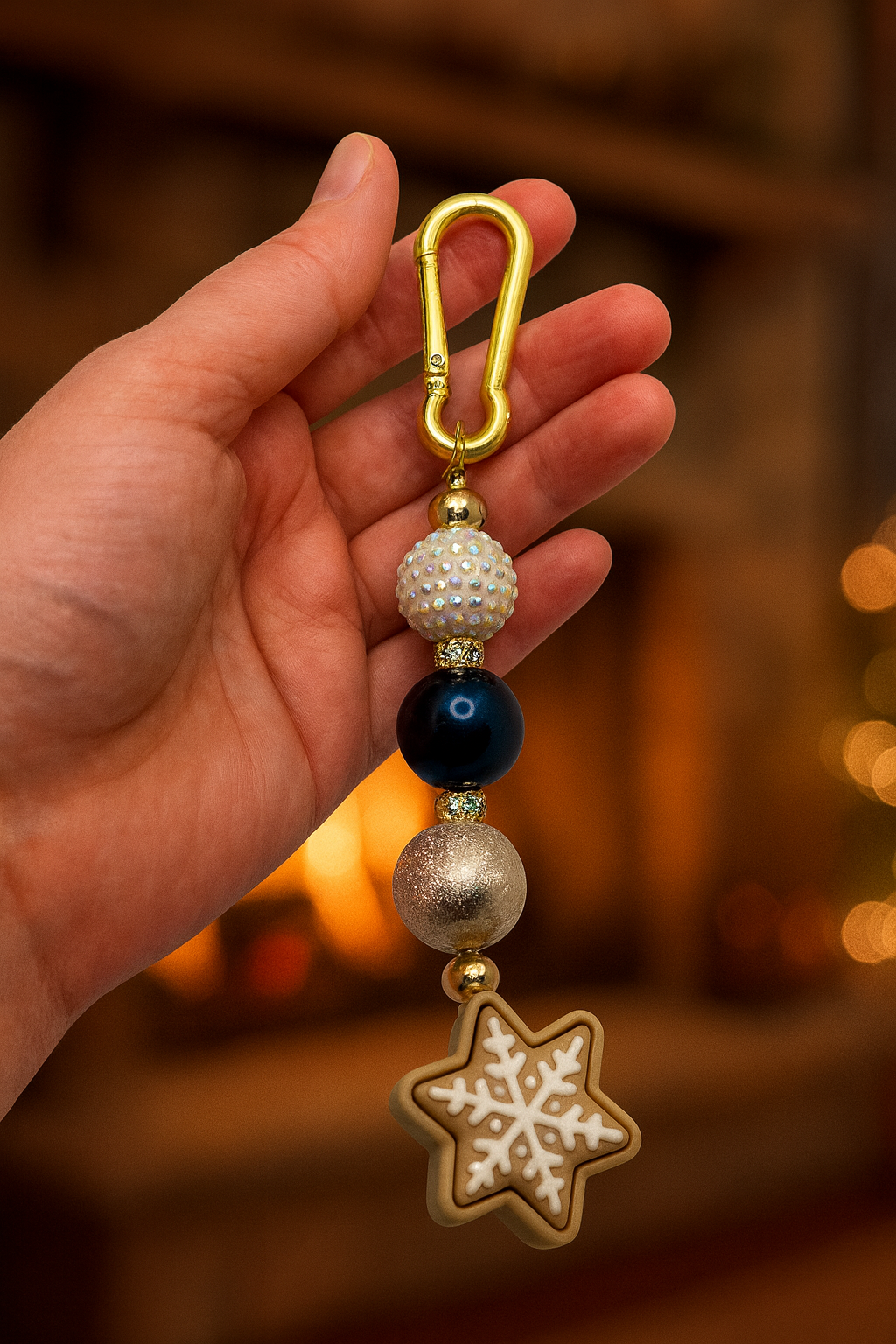 ✨ Handmade Keychain with Clicker – individual, high-quality & stress-relieving