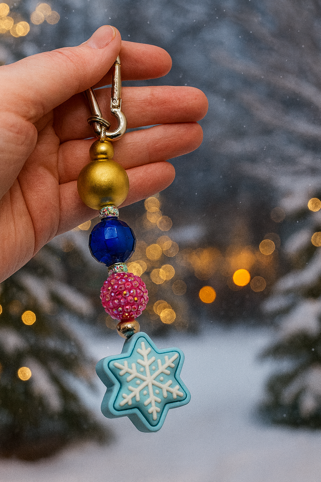 ✨ Handmade Keychain with Clicker – individual, high-quality & stress-relieving