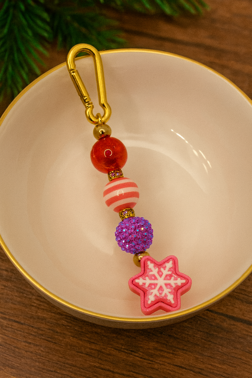 ✨ Handmade Keychain with Clicker – individual, high-quality & stress-relieving