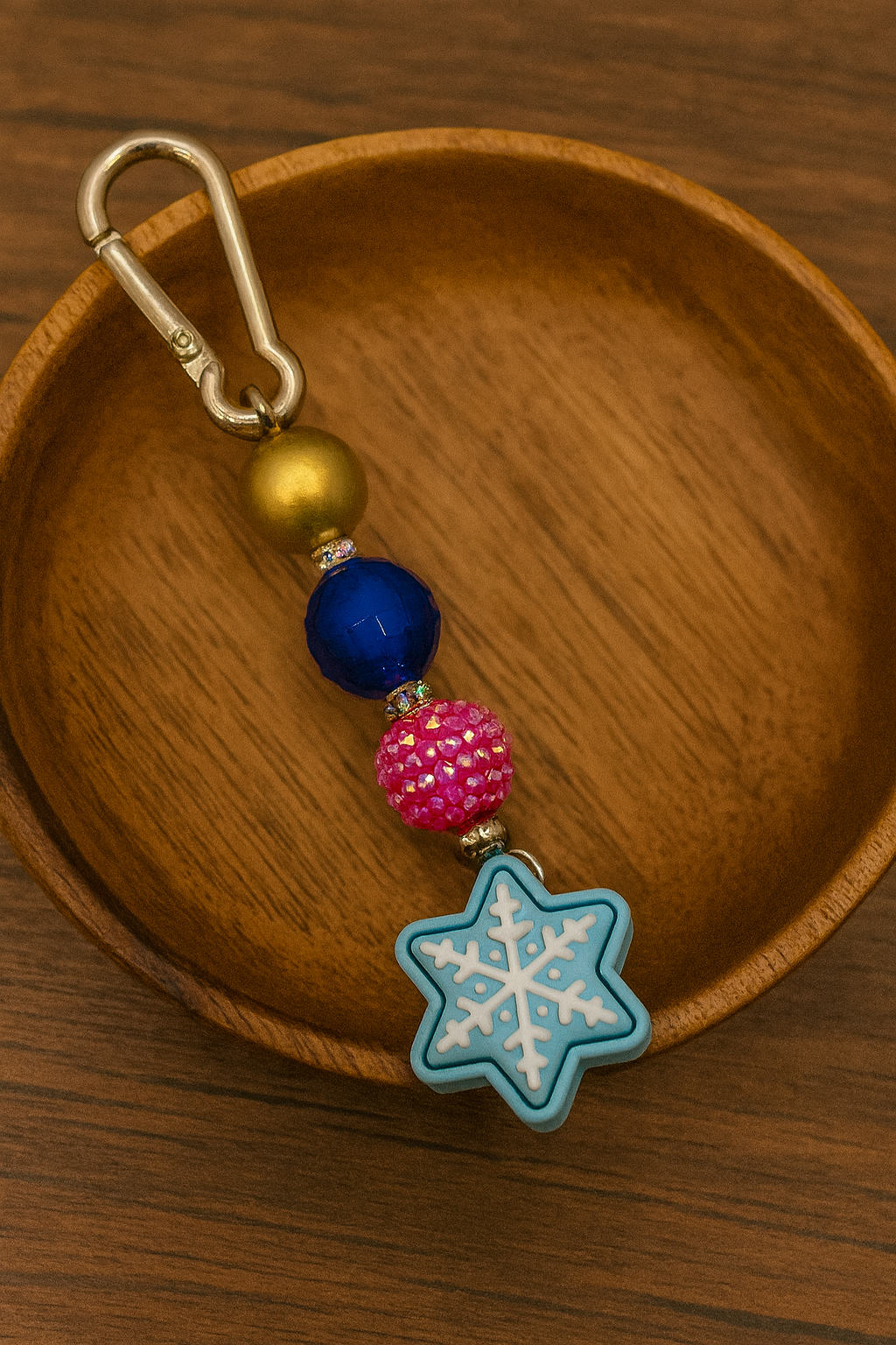 ✨ Handmade Keychain with Clicker – individual, high-quality & stress-relieving