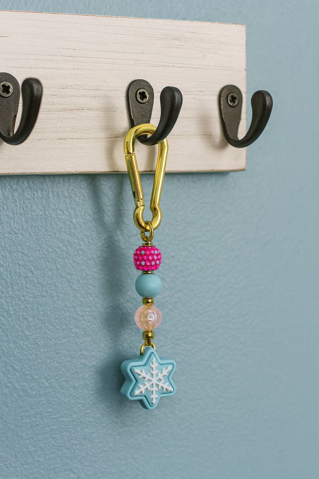 ✨ Handmade Keychain with Clicker – individual, high-quality & stress-relieving