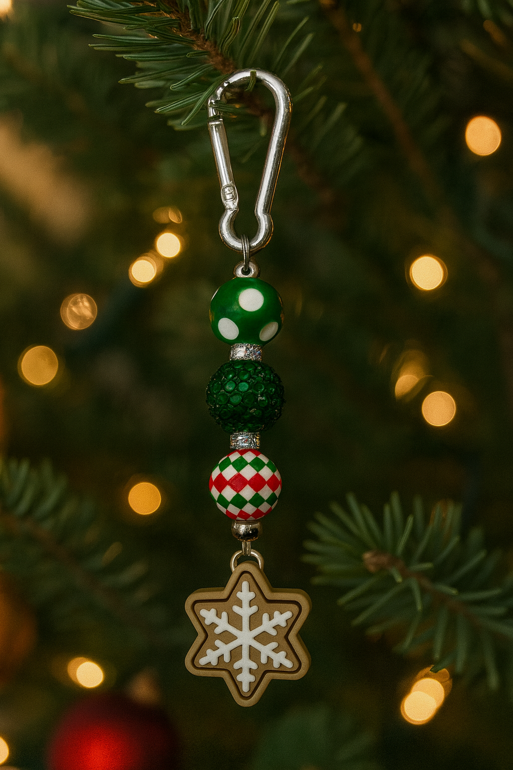 ✨ Handmade Keychain with Clicker – individual, high-quality & stress-relieving