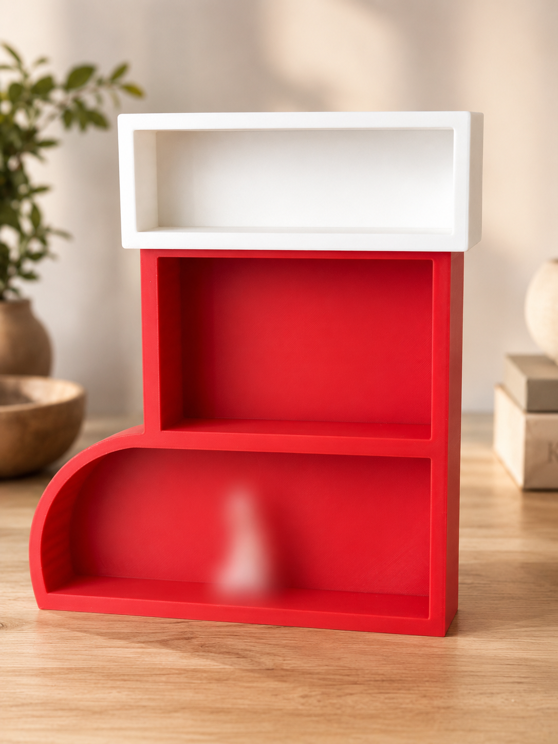 Weihnachtsstrumpf-Regal – festliches 3D-gedrucktes Mini-Regal
