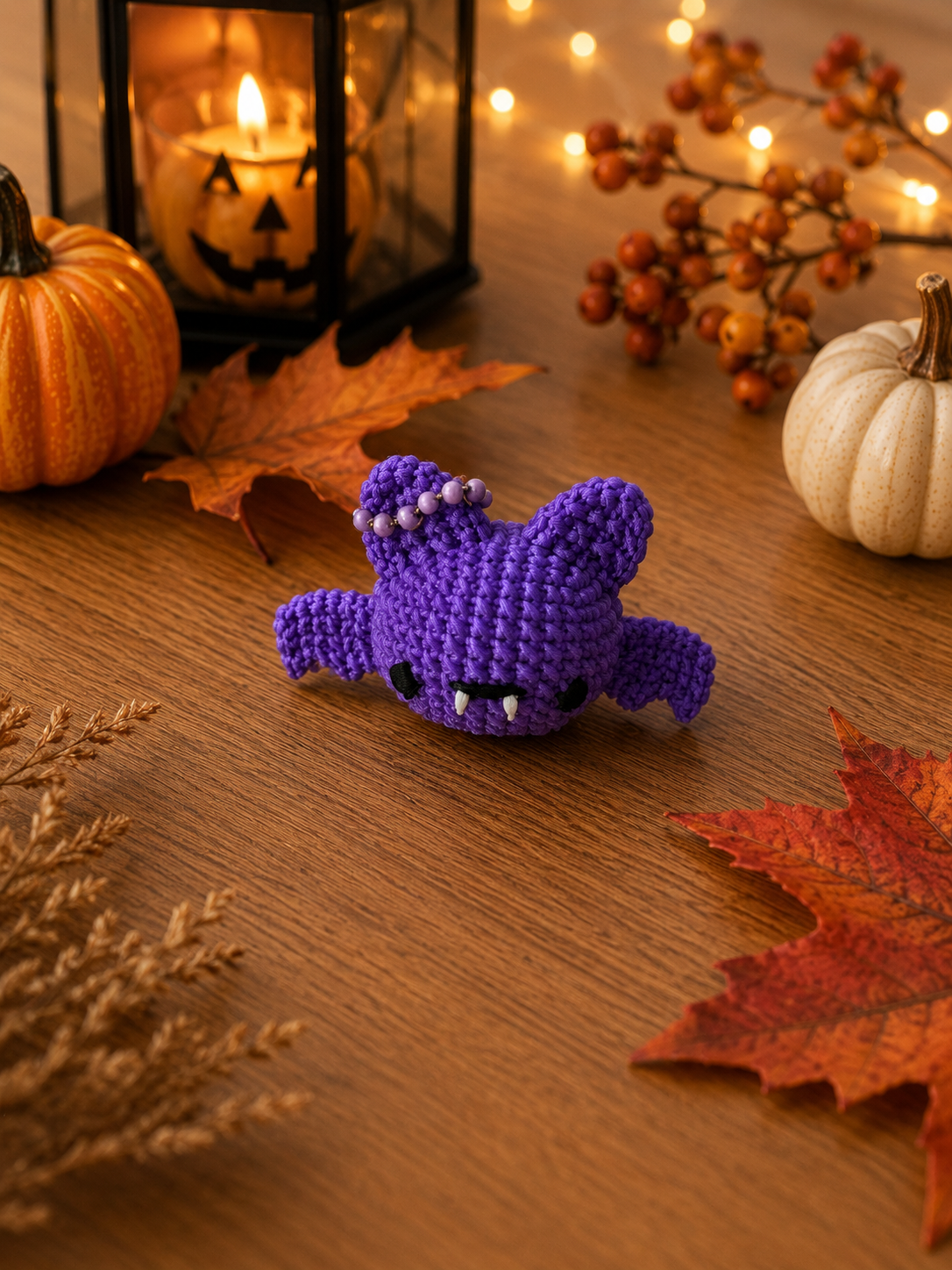 Knitted Halloween Anhänger & Kürbis-Clicker – süße 3D-gedruckte Halloween-Kollektion
