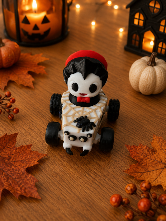 Haunted Hot Rods – gruselig-süße 3D-gedruckte Halloween-Flitzer
