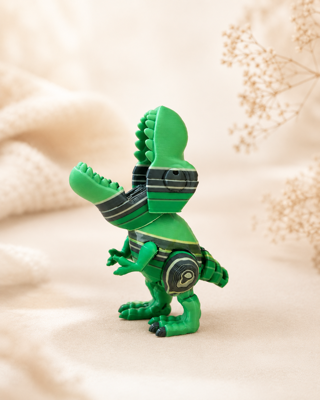Flexi T-Rex – beweglicher 3D-gedruckter Dino