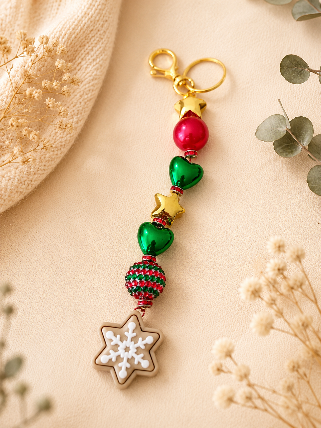 ✨ Handmade Keychain with Clicker – individual, high-quality & stress-relieving