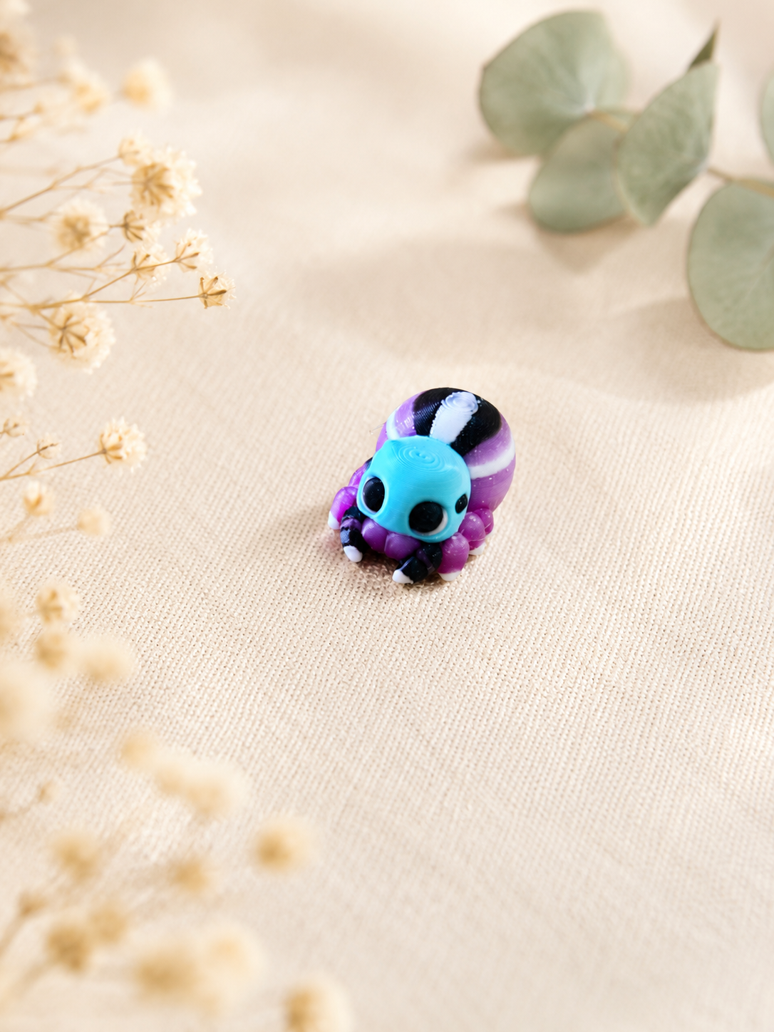 🕷️ Mini Spider Set with Magnetic Companions