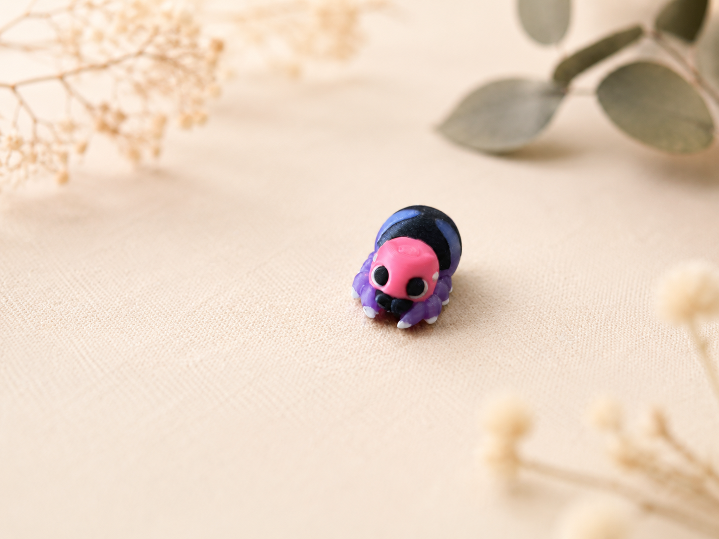 🕷️ Mini Spider Set with Magnetic Companions