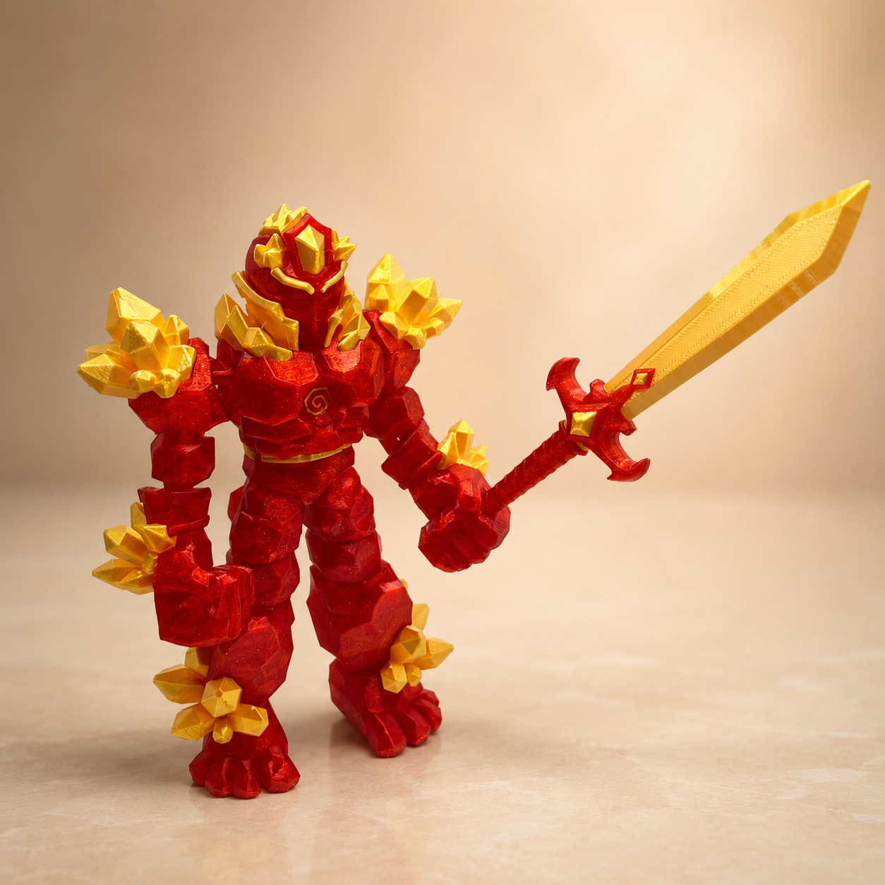 🗡️ Crystal Warrior – FlexiFactory Collection