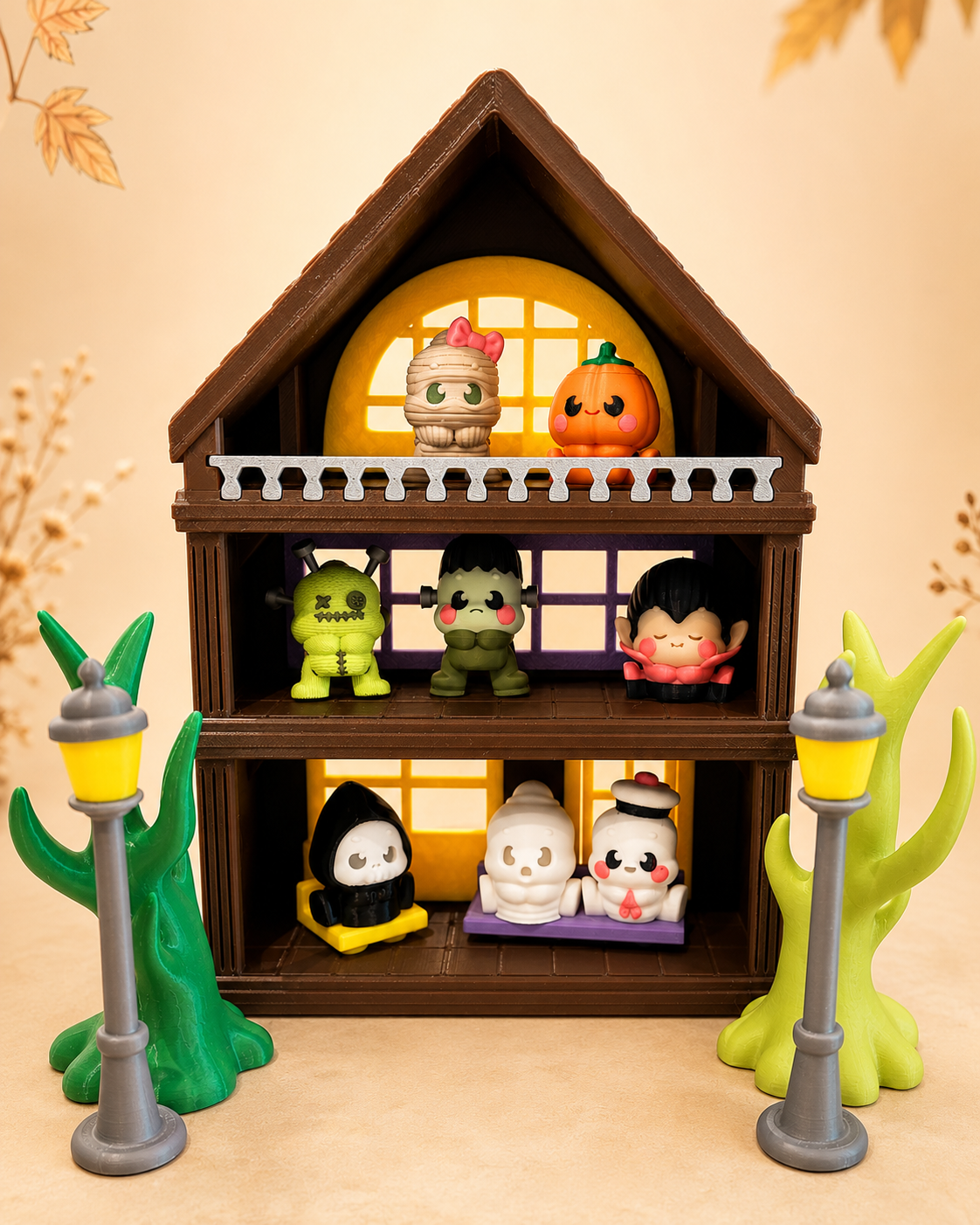PuffyPuff Halloween Peas – Figures & Decorations