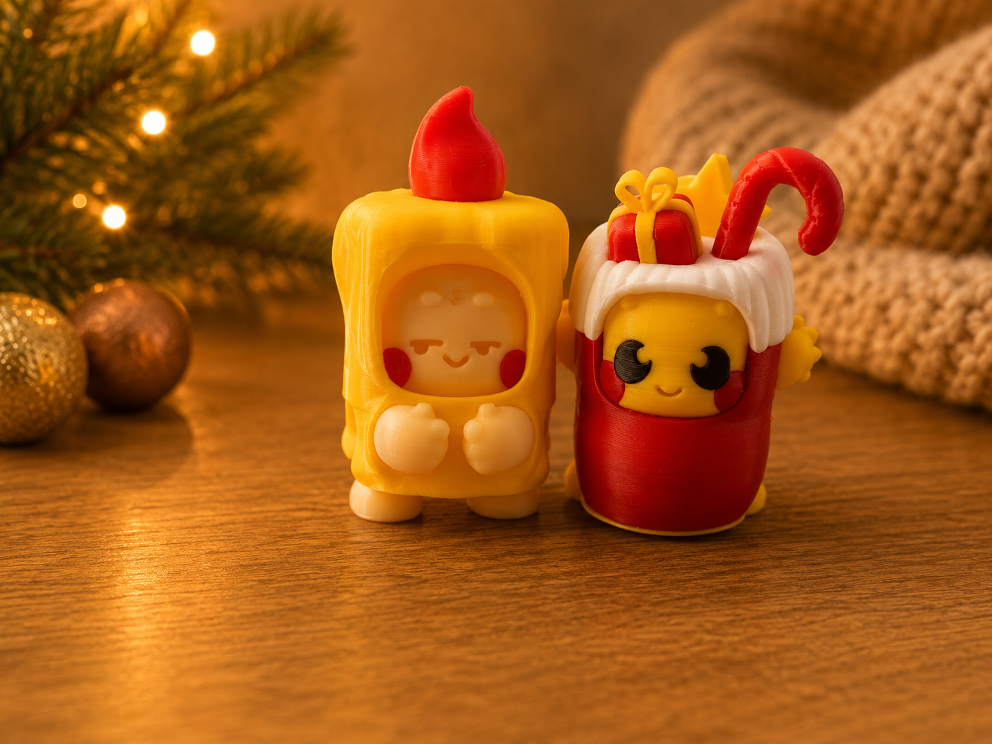 PuffyPuff Christmas Peas