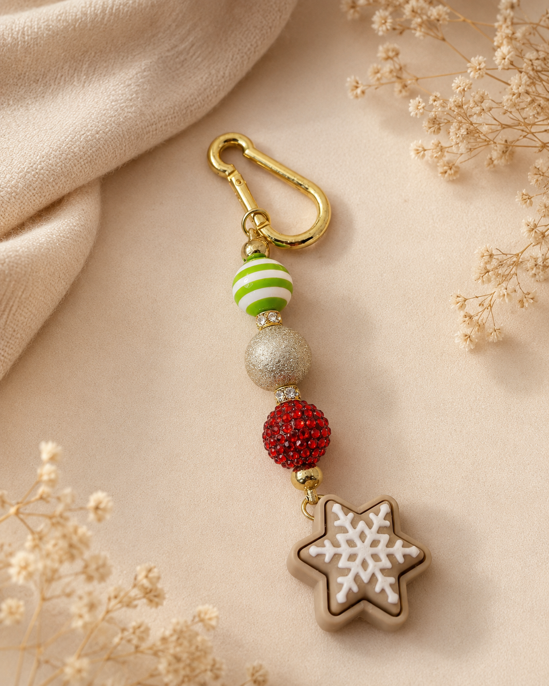 ✨ Handmade Keychain with Clicker – individual, high-quality & stress-relieving