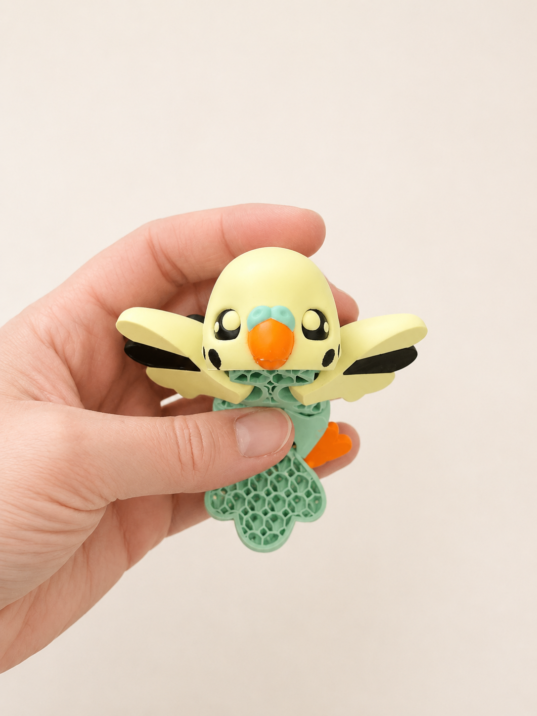 Wellensittiche – niedliche 3D-gedruckte Vogelfreunde 🐦✨