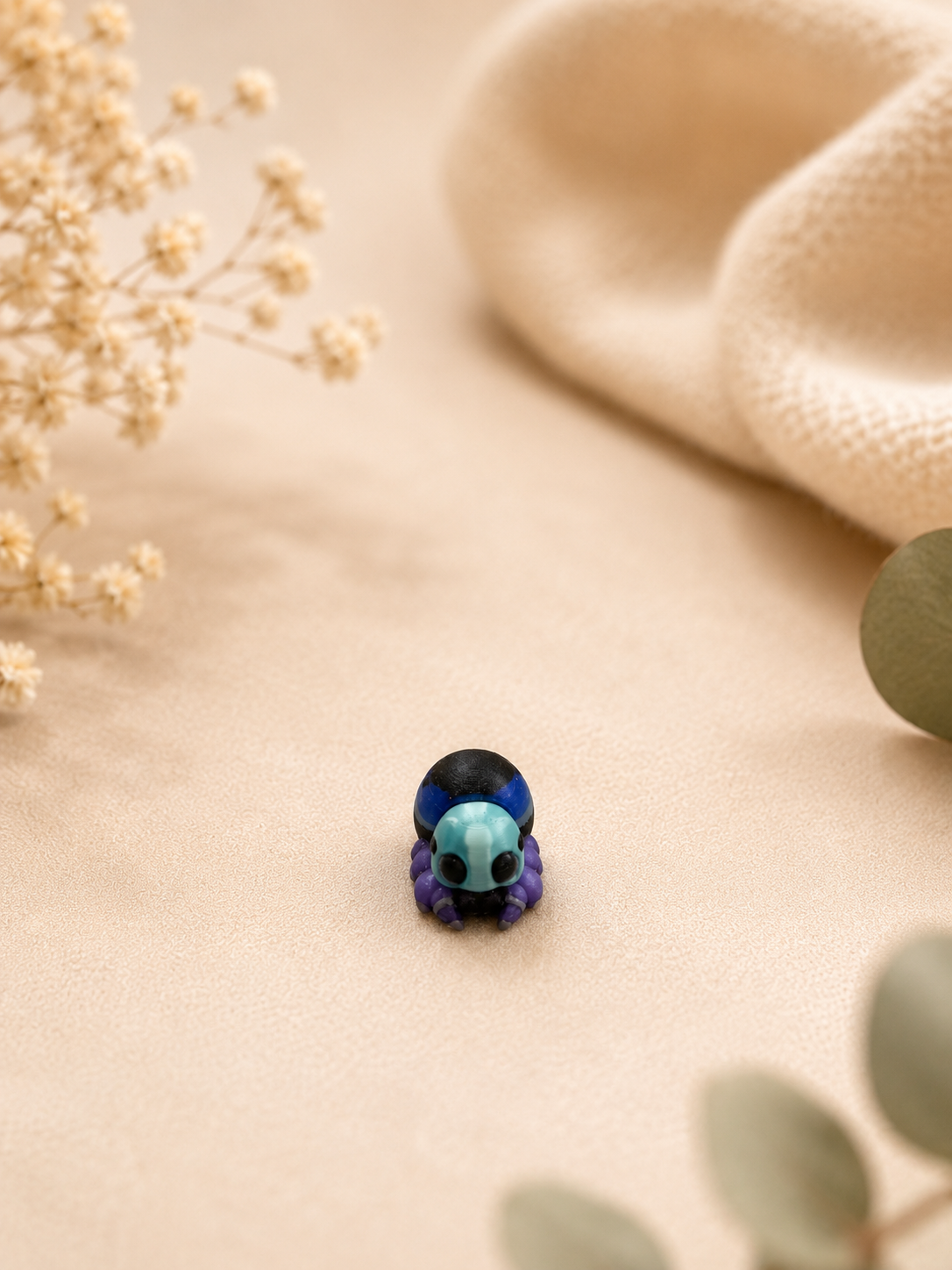 🕷️ Mini Spider Set with Magnetic Companions