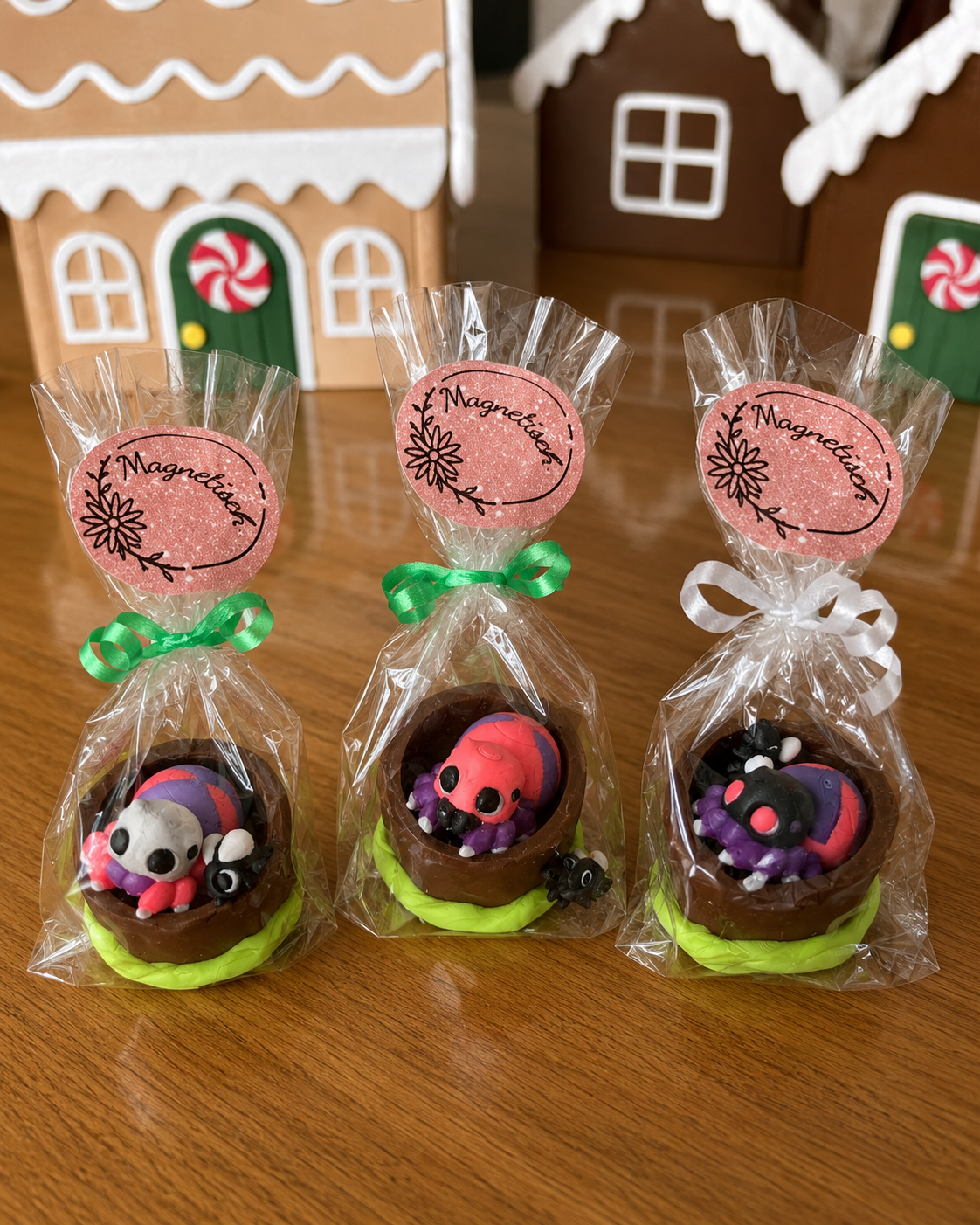 🕷️ Mini Spider Set with Magnetic Companions