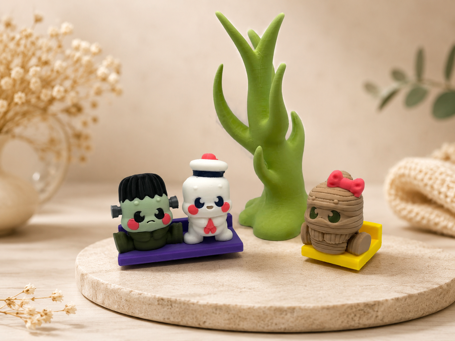 PuffyPuff Halloween Peas – Figures & Decorations