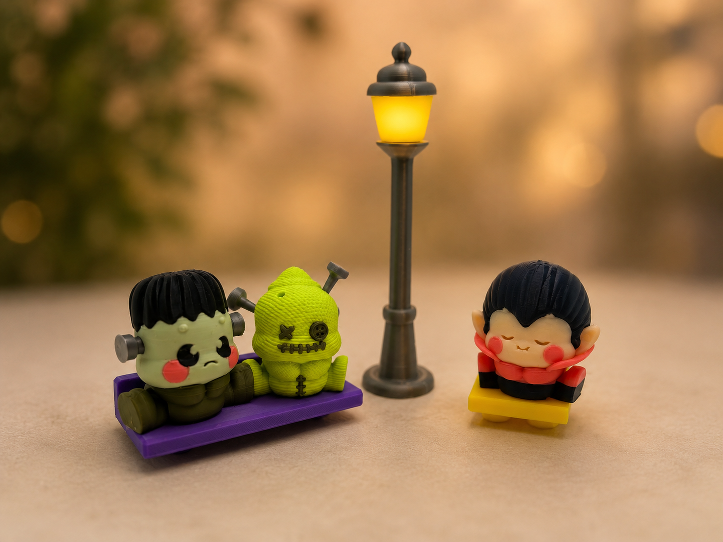 PuffyPuff Halloween Peas – Figures & Decorations