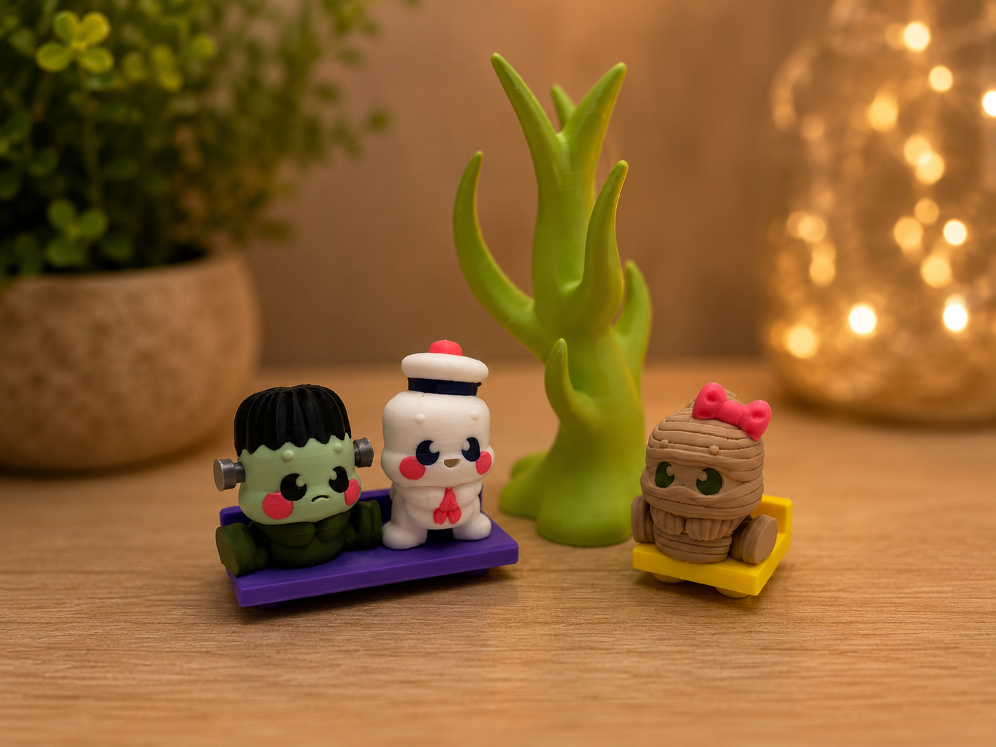 PuffyPuff Halloween Peas – Figures & Decorations